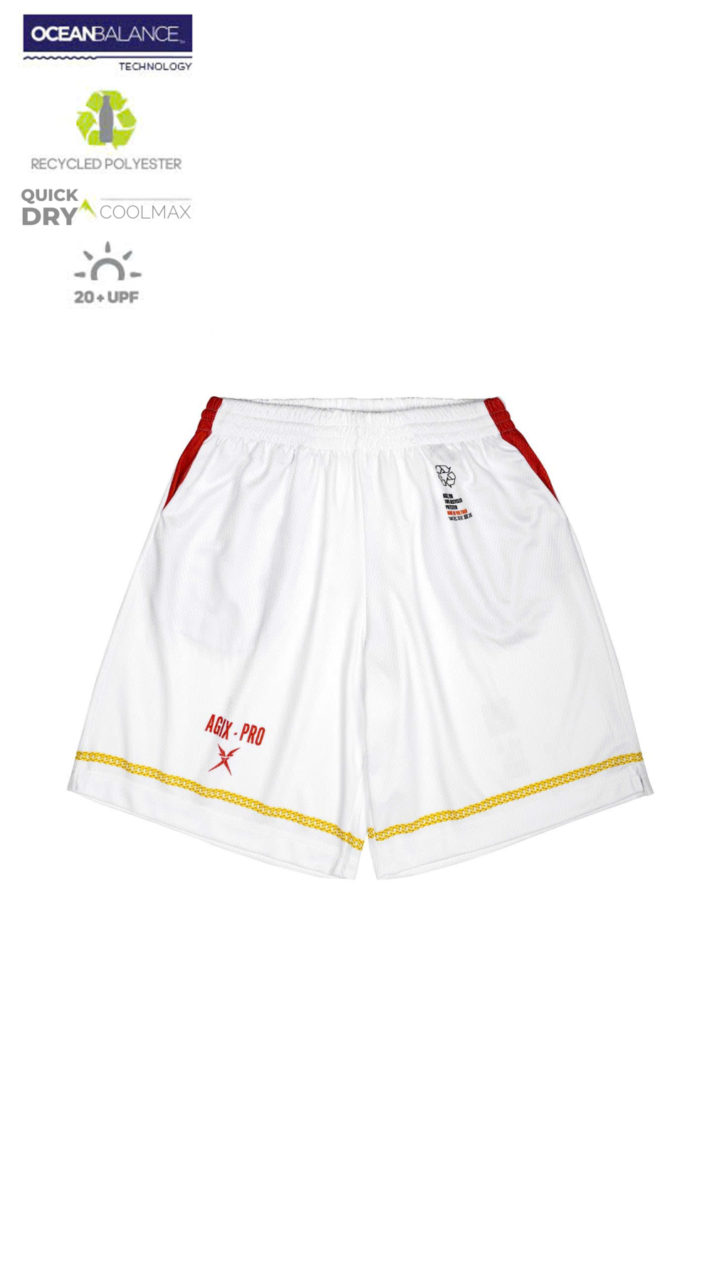 QUẦN ARENA GRID WHITE