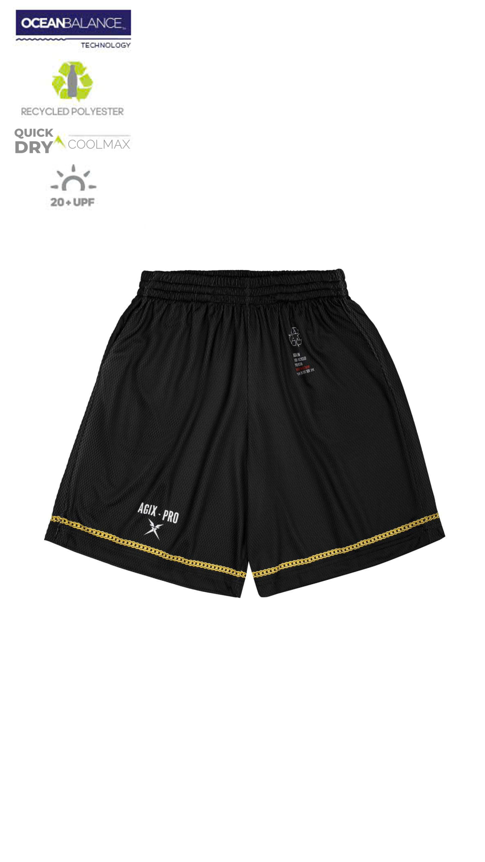 QUẦN ARENA GRID - BLACK